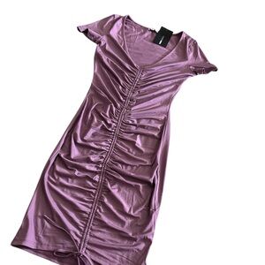 Fashion Nova Ruched Dress